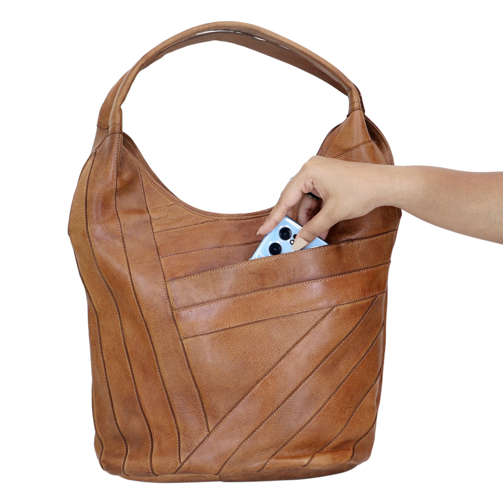 Kiki Leather Shoulder Bag - Image 3